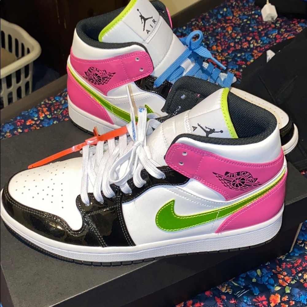 A put together Air Jordan 1